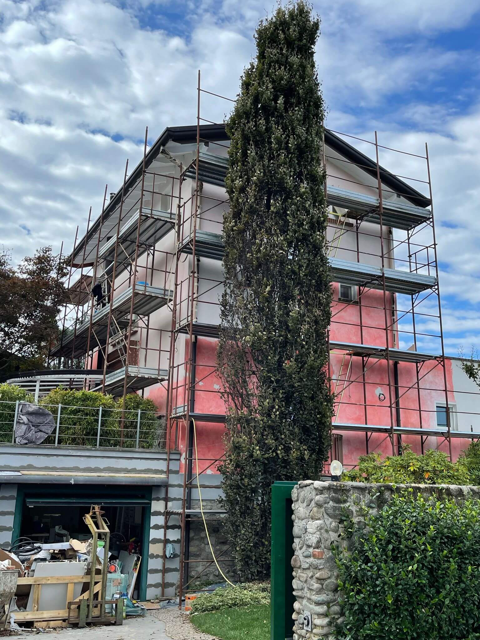Villa Pato prima dei lavori, seconda vista
